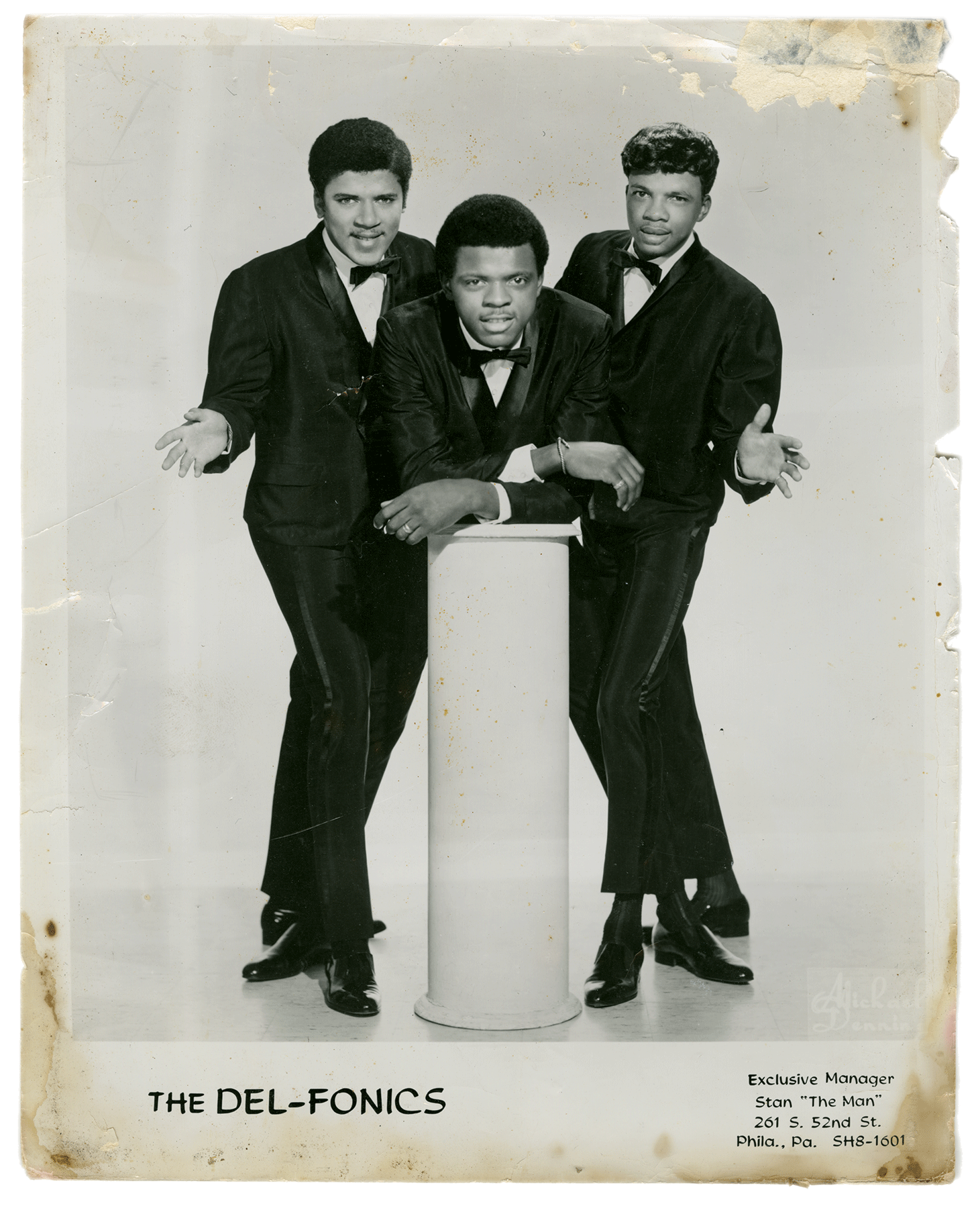 Original Delfonics circa 1967. (left to right) Randy, Cain, William Hart, Wilbert Hart. Photo courtesy of William Hart.